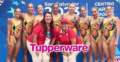 Tupperware Apoyar Con Trajes De Ba O A Nadadoras Mexicanas Tras