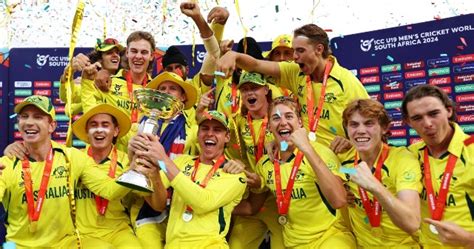 Australia Crowned ICC U19 Mens Cricket World Cup 2024 Champions