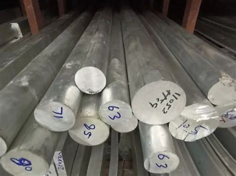 Aluminium 6063 Round Bars Supplier Exporter In India