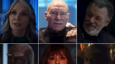 Star Trek Next Generation Cast Reunites For One Final Adventure In Full Picard Season 3 Trailer