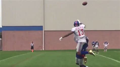 Video: OBJ one-handed catch at Giants practice - Sports Illustrated