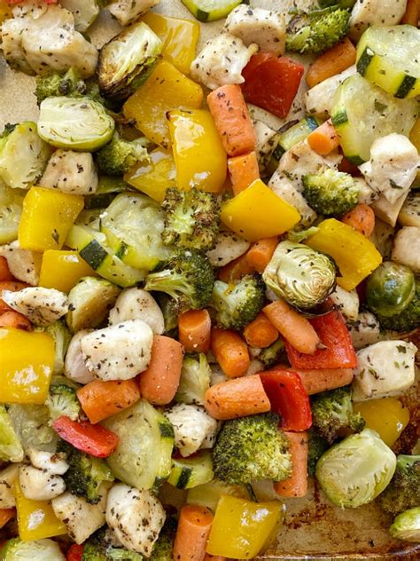 Sheet Pan Baked Chicken and Vegetables - Together as Family