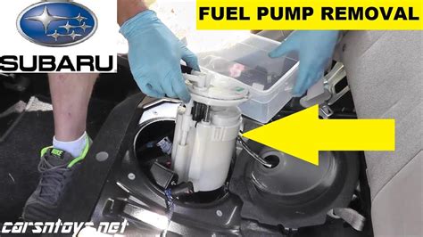 Subaru Fuel Pump Removal And