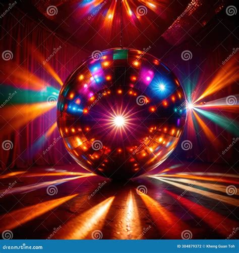 Disco Ball Party Light Accessory Bright Glowing Sparkling Sphere