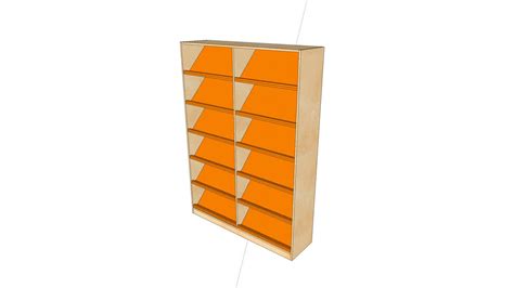 Magazine Display Shelf 3d Warehouse