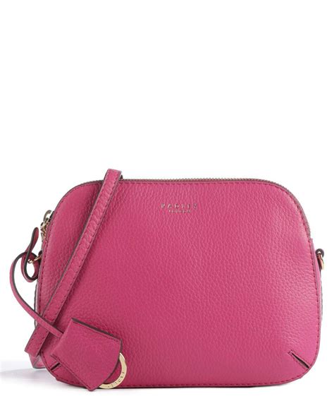 Radley London Dukes Place Crossbody Bag Fine Grain Leather Pink