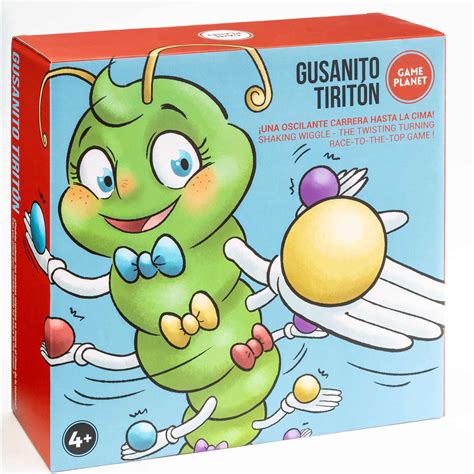 Niños Game Planet Juego Gusanito Tiritón | Juegos de Mesa - Aranciamiss