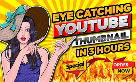 Design An Amazing Attractive Eye Catchy Youtube Thumbnail By Miral