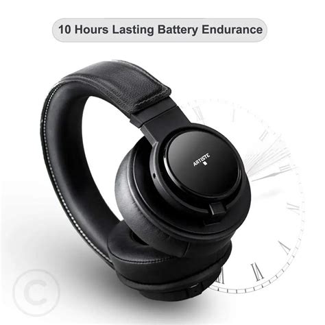 BT Earphones Wireless Headphones with Mic/Multipoint/NFC Over Ear BT 4. ...