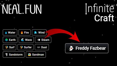 How To Get Freddy Fazbear In Infinite Craft Make Freddy Fazbear In