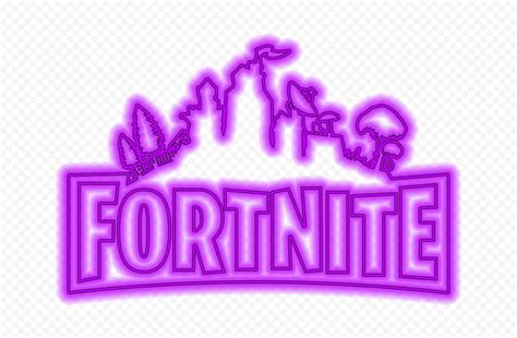 Purple Background Fortnite Logo