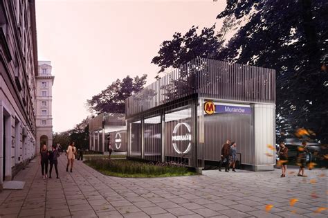 Metro ujawniło projekt dwóch nowych stacji I linii metra