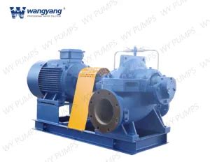 Single Stage Double Suction Horizontal Split Case Centrifugal Pump