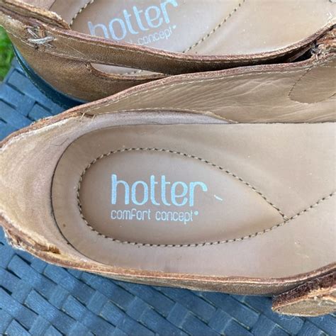 Hotter Comfort Concepts Shoes Hotter Comfort Concepts Shake Ii Tan Mary Jane Shoe Size 8m