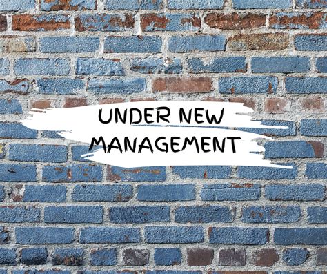 Under New Management – fchange