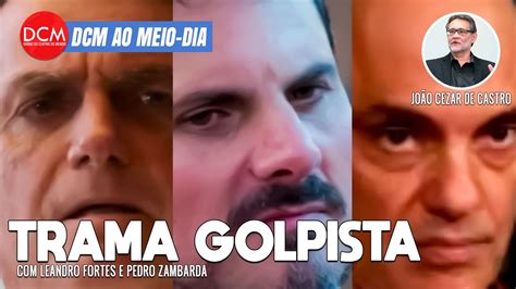 Dcm Ao Meio Dia Bolsonaro Presta Depoimento Pf Sobre Trama Golpista