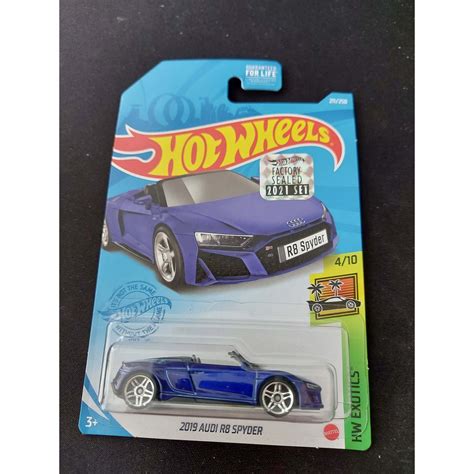 Hot Wheels Factory Sealed Audi R Spyder MAIN LINE HW EXOTICS BLUE READY