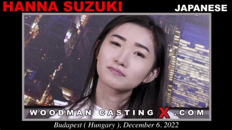 Hanna Suzuki On Woodman Casting X Official Website