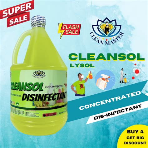 Cleansol Dis Infectant 1gallon Lazada Ph