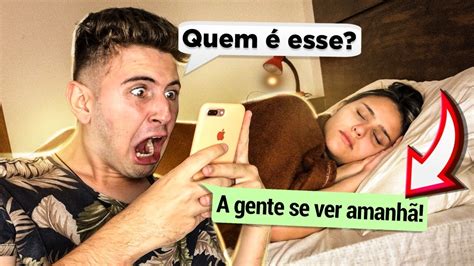 Desbloqueei O Celular Da Minha Namorada Enquanto Ela Dormia VinganÇa