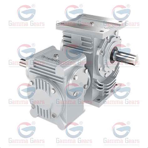 Input And Output Solid Horizontal Double Reduction Gearbox At Latest