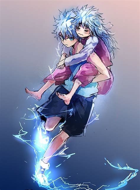 Killua And Komugi Hunter X Hunter Hunter X Hunter Hunter Anime Hunter