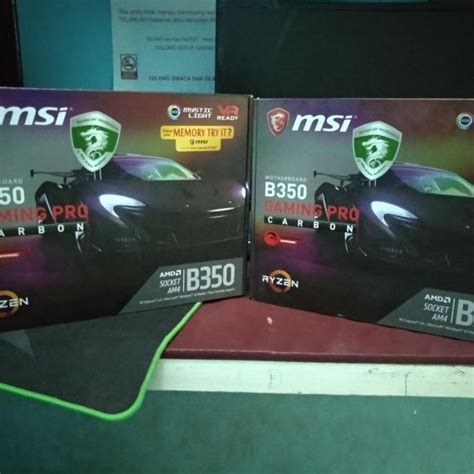 Jual Motherboard Msi B350 Gaming Pro | Shopee Indonesia