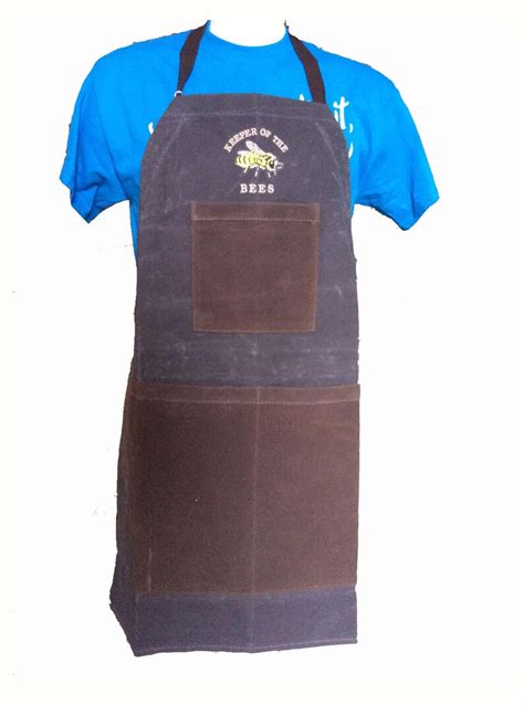 Waxed Canvas Honey Harvesting Apron Beekeeper Gift Cool Etsy