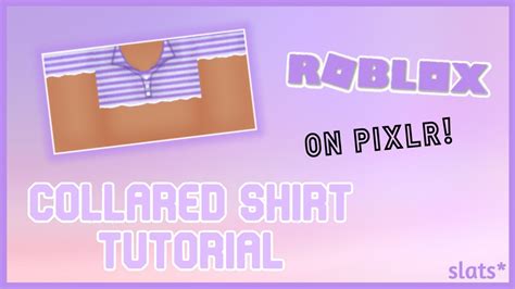 How To Make A Collar Shirt On Roblox With Shading Easy Pixlr Tutorial