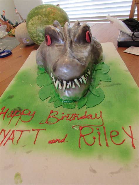 Indominus Rex Jurassic World Cake