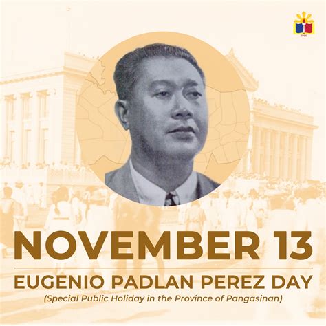 Eugenio Padlan Perez Day