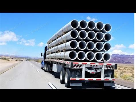 Picking Up Pvc Pipe At Charlotte Pipe Maverick Transportation Youtube