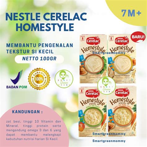 Jual Nestle Cerelac Homestyle Meals Gr Bubur Tim Bayi Shopee Indonesia