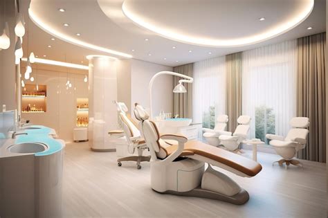 Premium Ai Image A 3d Rendering Of A Dental Clinic