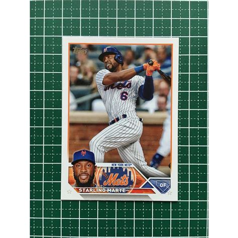 Topps Mlb Series Starling Marte New York Mets Base