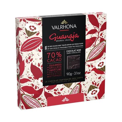 Valrhona Box Of Squares Guanaja Dark