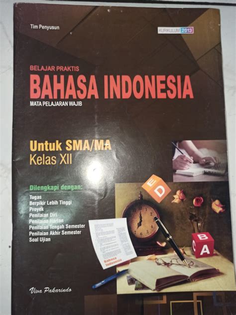 Lks Bahasa Indonesia Sma Ma Kelas Xii Vivapakarindo Buku Alat