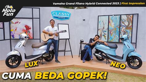 Cek Beda Yamaha Grand Filano Neo Lux Detailnya Cakep Mana