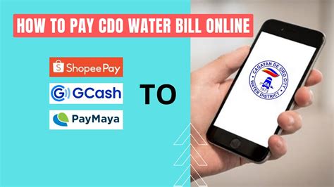 How To Pay Cagayan De Oro Water Bill Online Youtube