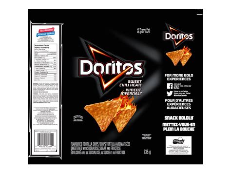 Doritos Tortilla Chips Sweet Chili Heat 235g