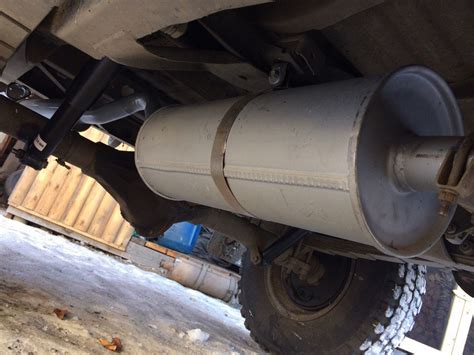 Замена глушителя — УАЗ 469, 2,5 л, 2005 года | запчасти | DRIVE2