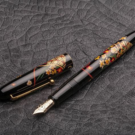Ручка перьевая PILOT Namiki Nippon Art Maki-e Цветочная корзина перо F ...