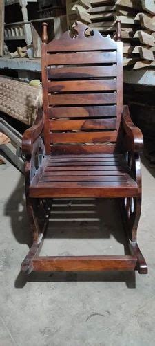 Sheesham Wood Rocking Chair Without Cushion At Rs 11000 In Jodhpur