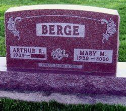 Mary Marie Mitchell Berge 1938 2000 Mémorial Find a Grave