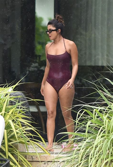 PRIYANKA CHOPRA In Swimsuit On Vacation In Miami 07 03 2019 HawtCelebs