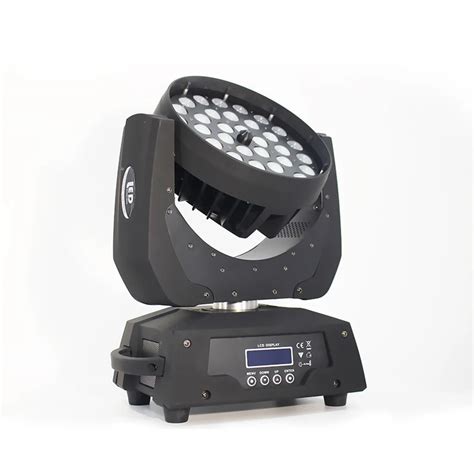 Hot Sell Ultraviolet Party Lights Moving Head W Led Wash Rgbwa Uv