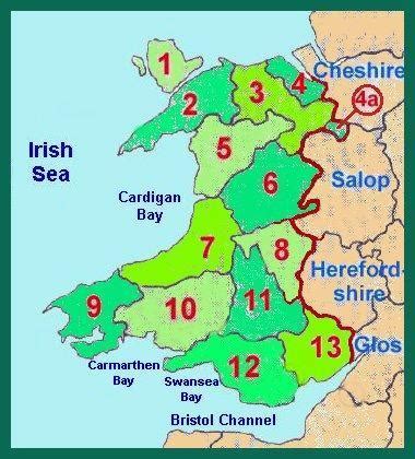 wenremorke: Map Of Wales Counties