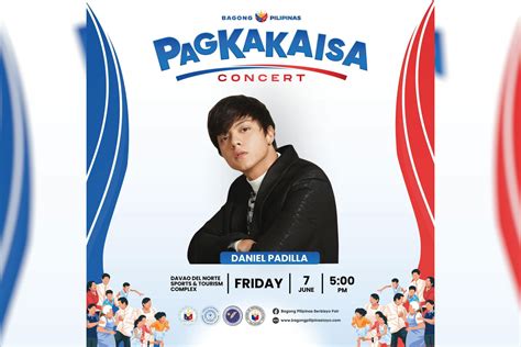 Daniel Padilla To Join Bagong Pilipinas Concert In Davao