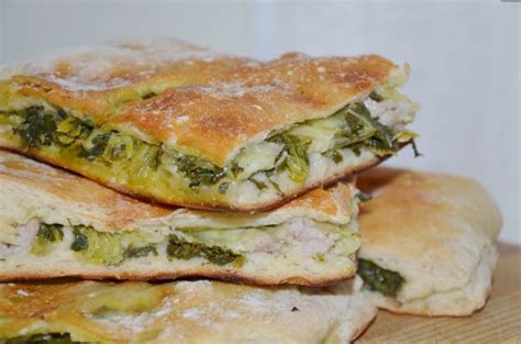 Focaccia Pugliese Con Scarola E Pasta Madre Ruggeri Shop