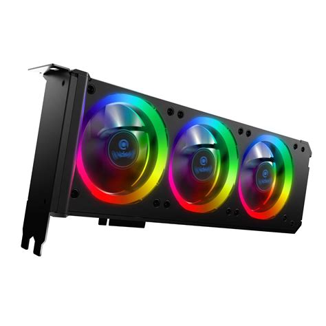 Anidees Graphic Card Cooler 3 X 80mm Pwm Fan Support Aura Syncmystic